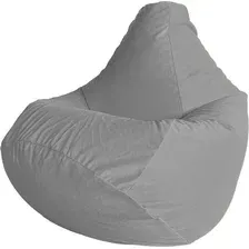 Кресло-мешок Flagman Груша Макси XXL Г2.5-395 (Simple 20 Seal, велюр)