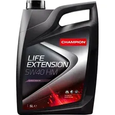 Моторное масло CHAMPION LIFE EXTENSION 5W40 HM, 5л / 8227844