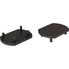 Заглушка для шинопровода Elektrostandard Slim Magnetic Round 85134/00 (2шт, черный)