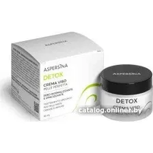 Pharmalife Research Крем Aspersina detox crema viso для комб. и жирной кожи себорегулирующий, матирующий, увлажняющий с муцином улитки 50 мл