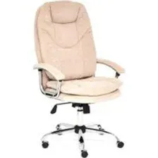 Кресло офисное Tetchair Softy Lux флок (бежевый)