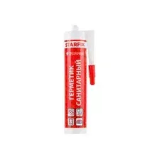 Герметик силиконовый Starfix SM-63053-2 (300мл, прозрачный)