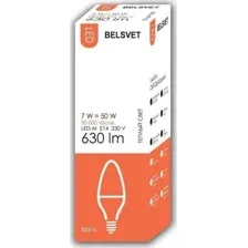 Светодиодная лампа Belsvet LED-M C37 7W 3000 К E14