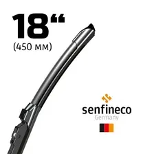 SENFINECO - Щетка стеклоочистителя бескаркасная под крюк Smart-Flex, 450мм / 3982