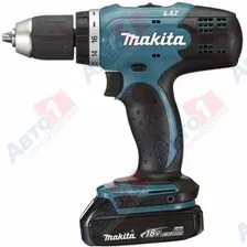 MAKITA Аккум. дрель-шуруповерт DDF 453 SYX5 в кор. (18.0 В, 1 акк., 1.5 А/ч Li-Ion, 2 скор., 42 Нм, шурупы до 10 мм)
