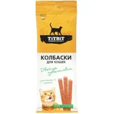 Лакомство для кошек TiTBiT Двойное удовольствие цыпленок и печень (45г)
