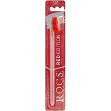 Зубная щетка R.O.C.S Red Edition Classic средняя