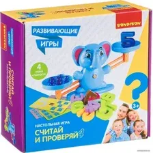 Развивающая игра Bondibon Считай и проверяй ВВ4673
