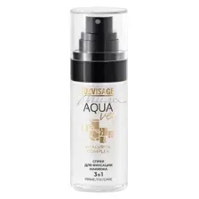 Спрей для фиксации макияжа LUXVISAGE Aqua Veil Hyaluron Complex 3 в 1, 68 мл