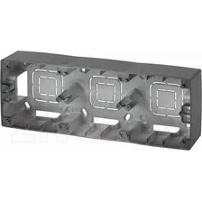 Коробка открытого монтажа ЭРА 12-6103-05 / Б0043184 (антрацит)