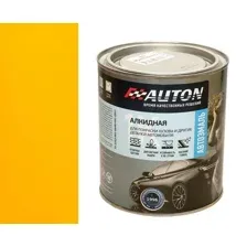AUTON - Автоэмаль алкидная 1035 Желтая, 800мл / ATN-P07214-08