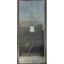 Душевая дверь MaybahGlass 198x99 MGD-445-5 (сатин стекло/хром матовый)