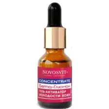 Гель для лица Novosvit Concentrate бета-глюкан активатор молодости кожи (25мл)