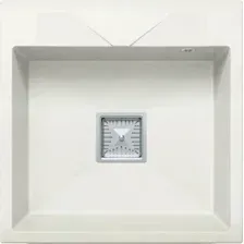 Кухонная мойка Polygran Blade 500 (белый хлопок)