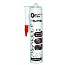 Герметик MasterTeks ProfiMaster акриловый для дерева и паркета, орех, 290 мл