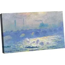 Картина Citydecor Мост Ватерлоо. Эффект Тумана Клод Моне / 1.201 (90x60)