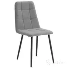 Набор стульев TetChair Asti (4шт, серый/черный)