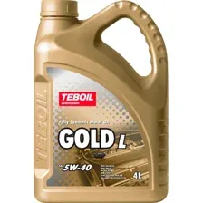 Моторное масло Teboil Gold L 5W-40 4л