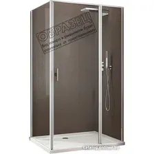 Душевой уголок Allen Brau Priority 120x90 304228 (серебро браш)