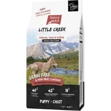 Сухой корм для собак Natura Wild Dog Little Creek для щенков с лососем, тунцом и индейкой 795004 12 кг