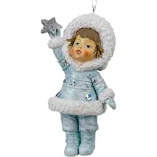 Елочная игрушка Erich Krause Decor. Девочка со звездой / 64544