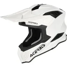 Мотошлем Acerbis Airstrike-X 0026905.030.062 (S, белый)