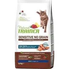 Корм Trainer Natural Adult Sensitive (Форель) для кошек 1,5 кг