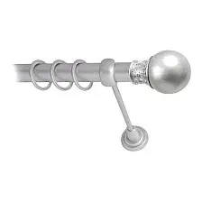 Карниз для штор Lm Decor Тифани 037 1р гладкий 25мм (сатин, 4м)