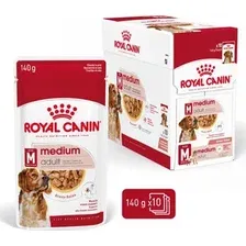 Консервированный корм для собак Royal Canin Medium Adult Canine (в соусе) 10x140 г
