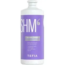 Оттеночный шампунь для волос Tefia Myblond Серебристый для светлых волос (1л)