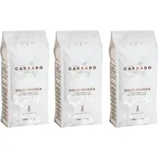 Кофе Carraro Dolci Arabica в зернах 3x1кг