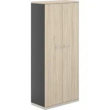 Шкаф распашной Norden 80x40x183.3 AG.221.AN.AR.AR (антрацит/акация равелло)