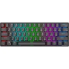 Клавиатура Royal Kludge RK61 RGB (черный, RK Red)