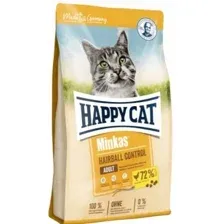 Сухой корм для кошек Happy Cat Minkas Hairball Control с птицей 4 кг