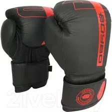 Боксерские перчатки BoyBo Fusion BG-092 (10oz, черный/красный)
