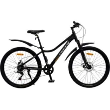 Велосипед DeltA Flex Pro 26 / FLEX PRO26.14.BK-GD (26, черный/золотой)