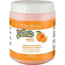 Маска для животных Iv San Bernard Fruit Of The Groomer Orange для слабой выпадающей шерсти (1л)