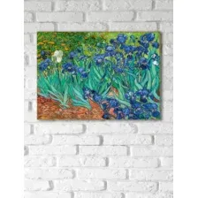 Картина на стекле Stamprint Ирисы В. ван Гог PT007 (50x70)