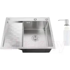 Кухонная мойка РМС MRK-6350R (с дозатором)