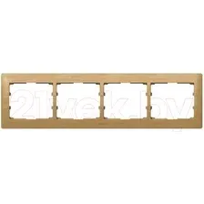Рамка для выключателей и розеток Legrand Galea Life 771964 Maple