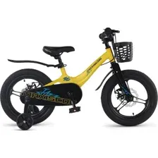 Детский велосипед Maxiscoo Jazz Pro 16 2026 / MSC-J1655P (желтый матовый, разобранный, в коробке)