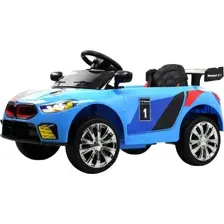 Детский автомобиль RiverToys F444FF (синий)