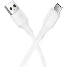 Кабель Hoco X120 USB Type-A - microUSB (1 м, белый)