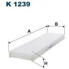 Салонный фильтр Filtron K1239