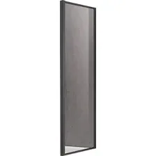 Душевая стенка Aquatek AQ ARI WA 09020BL 90x200 (черный/прозрачное стекло)