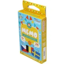 Настольная игра Десятое королевство Мемо. Флаги Европы. Серия АКТИВ time 04352