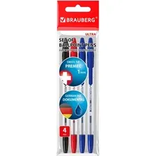 Набор шариковых ручек BRAUBERG Ultra 143569 (4 шт.)