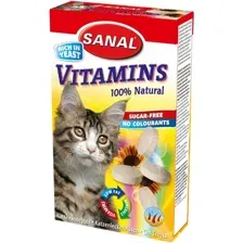 Лакомство для кошек Sanal Vitamins 50 г