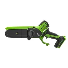 Пила цепная аккумуляторная Greenworks GD24CS15 бесщеточная 24V 15см / 2010107 (без АКБ и ЗУ, с автоматической смазкой цепи)