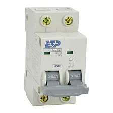 Выключатель автоматический ETP ВА 47-63 2P 63А (С)